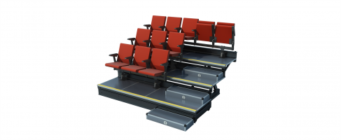 奇雅后置伸縮看臺